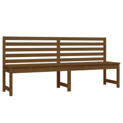    Panca da Giardino Miele 201,5 cm in Legno Massello di Pino