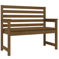    Panca da Giardino Miele 109x48x91,5 cm Legno Massello di Pino