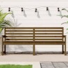    Panca da Giardino Miele 203,5x48x91,5 cm Legno Massello di Pino