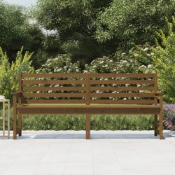    Panca da Giardino Miele 203,5x48x91,5 cm Legno Massello di Pino