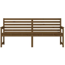    Panca da Giardino Miele 203,5x48x91,5 cm Legno Massello di Pino