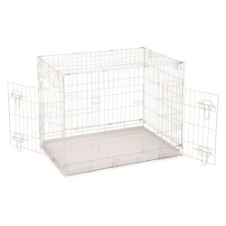 425591 Beeztees Dog Crate 78x55x61 cm Grey