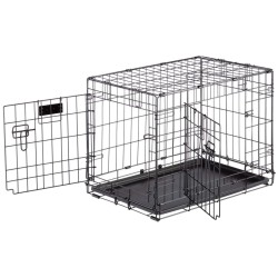 Ferplast Gabbia per Cani Dog-Inn 60 64,1x44,7x49,2 cm Grigio