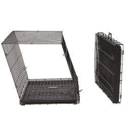 Ferplast Gabbia per Cani Dog-Inn 60 64,1x44,7x49,2 cm Grigio