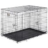 Ferplast Gabbia per Cani Dog-Inn 105 108,5x72,7x76,8 cm Grigia