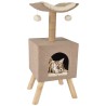 FLAMINGO Tiragraffi ad Albero Scandi Beige 43,5x40x54,5 cm 560554