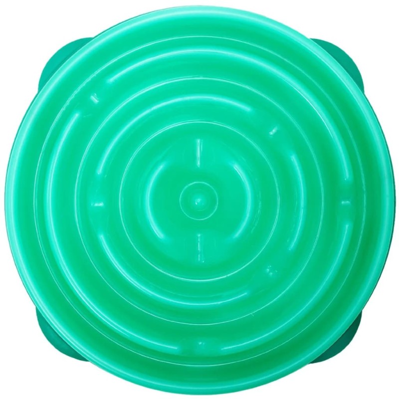 Outward Hound Ciotola Anti Ingozzamento Cani Slo Bowl Verde Blu 1578