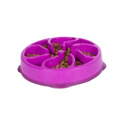 Outward Hound Mini Alimentatore Lento per Cani Slo Bowl Viola