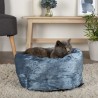 Scruffs Lettino per Animali Domestici in Velluto Blu