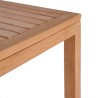    Scaffale per Bagno a 4 Ripiani in Massello di Teak 42x42x165cm