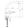 SCHÜTTE Miscelatore Lavandino ATTICA Cromato