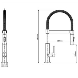 SCHÜTTE Miscelatore Lavandino UNICORN Cromato