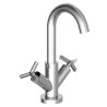 SCHÜTTE Miscelatore Lavabo con 2 Maniglie ELIOT Cromato