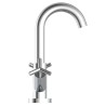 SCHÜTTE Miscelatore Lavabo con 2 Maniglie ELIOT Cromato