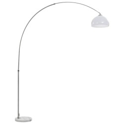 Lampada ad Arco 60 W Argento E27 200 cm