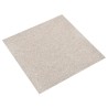    Quadrotte di Moquette 20 pz 5 m² 50x50 cm Beige Chiaro