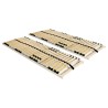    Reti a Doghe 2 pz 7 Zone con 28 Doghe in Legno 90x200 cm