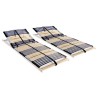    Reti a Doghe 2 pz 7 Zone con 42 Doghe in Legno 90x200 cm