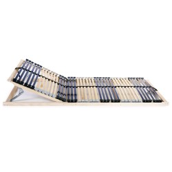    Reti a Doghe 2 pz 7 Zone con 42 Doghe in Legno 90x200 cm