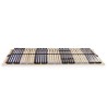    Reti a Doghe 2 pz 7 Zone con 42 Doghe in Legno 90x200 cm