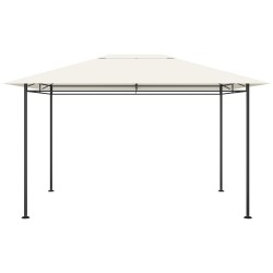 Gazebo 384x281x270 cm Crema 180 g/m²