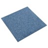    Quadrotte di Moquette 20 pz 5 m² 50x50 cm Blu