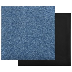    Quadrotte di Moquette 20 pz 5 m² 50x50 cm Blu