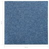    Quadrotte di Moquette 20 pz 5 m² 50x50 cm Blu