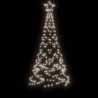    Albero di Natale con Puntale Bianco Freddo 200 LED 180 cm