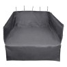 Carpoint Tappeto Protettivo per Bagagliaio 110x100x40 cm Nero