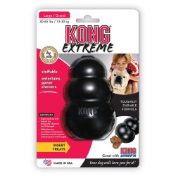 Kong Giocattolo per Cani Extreme Nero XXL