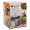 FLAMINGO Mangiatoia Automatica per Polli a Pedale Timo 12 kg