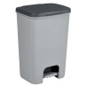 Curver Pattumiera a Pedale Essentials 40 L Grigio Chiaro