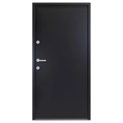 Porta Ingresso in Alluminio Antracite 110x207,5 cm