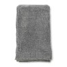 Venture Home Coperta Decorativa Ally 170x130cm Poliestere Grigio Scuro