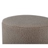 Venture Home Pouf Benji 35x35x42,5 cm Pelliccia Beige e Nero