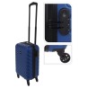 ProWorld Valigia Design a Diamante 28 L Blu Scuro 