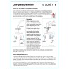 SCHÜTTE Miscelatore con 2 Maniglie a Bassa Pressione Duo-Mix II Cromo