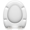 SCHÜTTE Tavoletta WC in Duroplast con Chiusura Ammortizzata WHITE