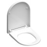 SCHÜTTE Tavoletta WC in Duroplast WHITE Forma a D