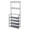 Storage solutions Appendiabiti con 4 Ripiani 60x26x155 cm