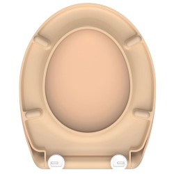 SCHÜTTE Tavola WC Duroplast Chiusura Ammortizzata Sgancio Rapido BEIGE