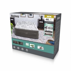 Bestway Letto ad Aria con Pompa Integrata 203x152x46 cm