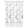 Kleine Wolke Tenda da Doccia Marble 180x200 cm Bianca e Grigia