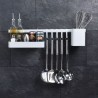 Excellent Houseware Organizer da Cucina 8 pz Nero