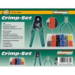 Brüder Mannesmann Set di Pinze a Crimpare 1202 pz