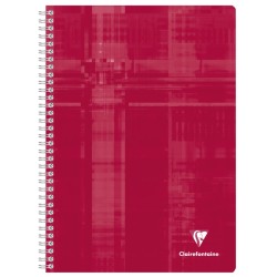 Clairefontaine Quaderni a Spirale A4 90 Fogli a Righe con Margini 5 pz