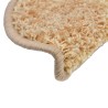 Tappetini per Scale 10 pz 65x21x4 cm Crema