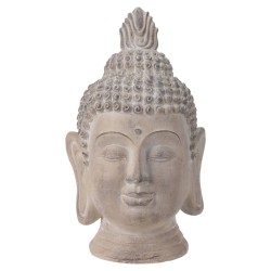 ProGarden Testa di Buddha Decorativa 23x22x45 cm