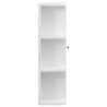    Armadietto a Specchio Bianco 66x17x63 cm in MDF